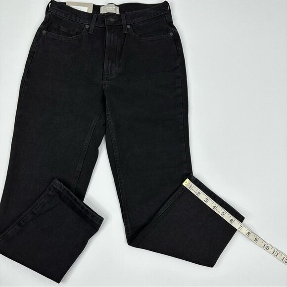 Everlane Women’s NWT Black The Original Cheeky Straight Leg Jean W27-29/L25.5 - Picture 11 of 11